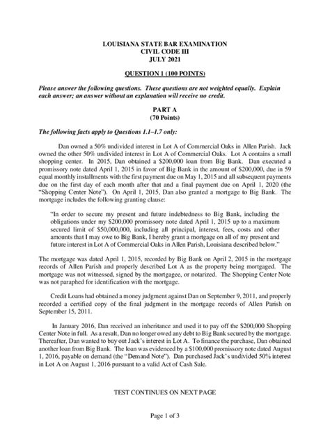 louisiana bar exam 2023.